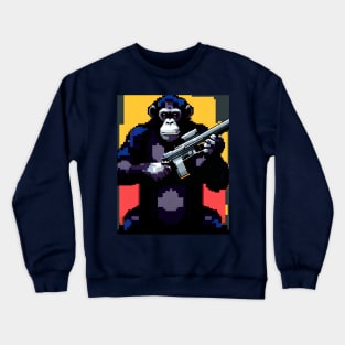 Chimps Packing Heat Crewneck Sweatshirt